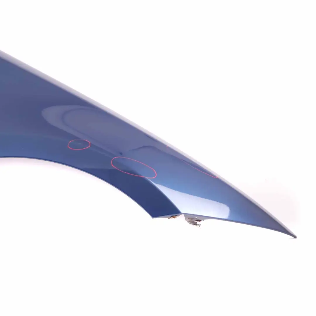 BMW E81 E87 Side Panel Fender Wing Front Right O/S Le Mans Blue Metallic - 381 - SKU 7133228-LMB3 - Part number 7133228