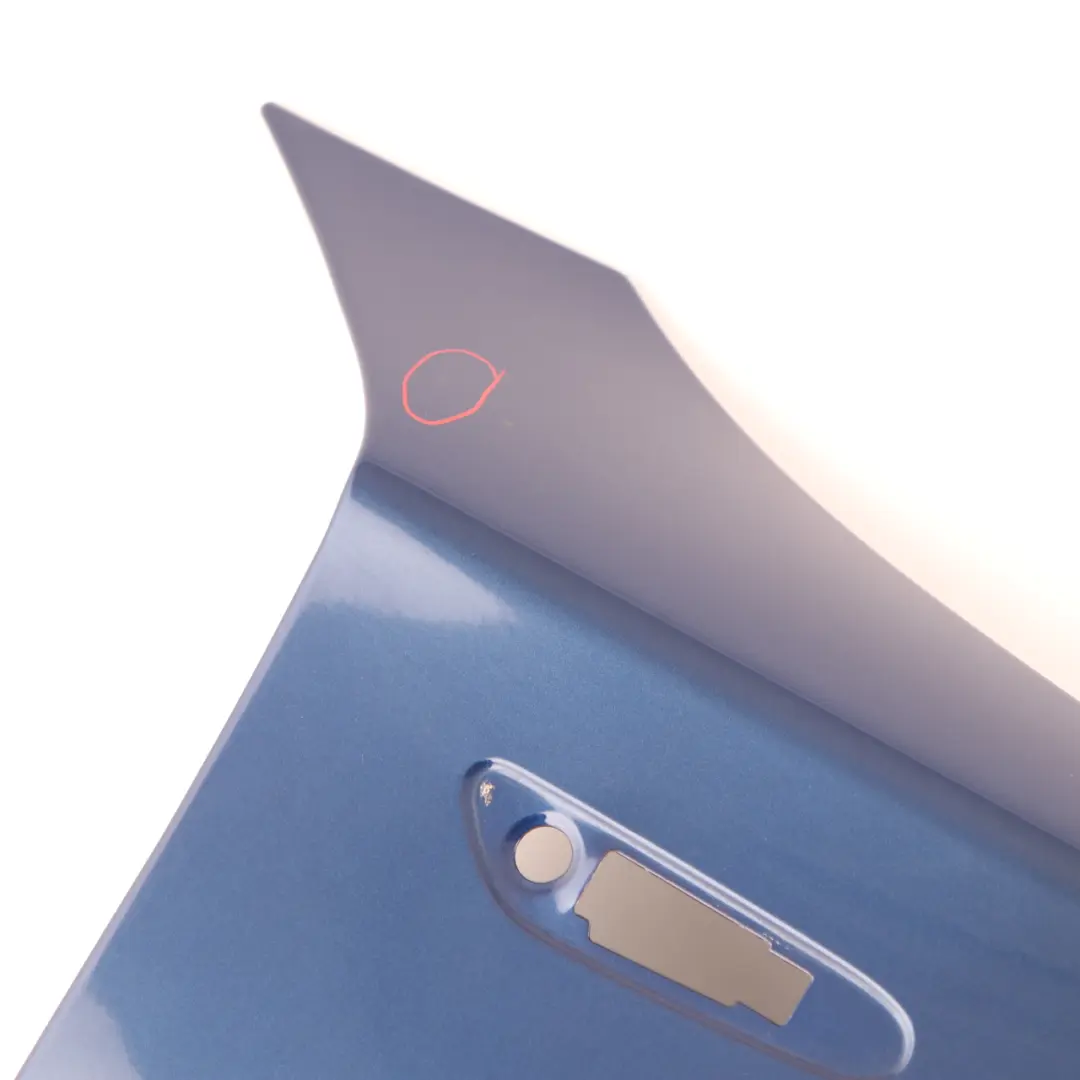 Side Panel Fender Wing Front Right O/S Le Mans Blue Metallic - 381 to BMW E81 E87 with Part number 7133228 BMW E81 E87 Side Panel Fender Wing Front Right O/S Le Mans Blue Metallic - 381 - SKU 7133228-LMB3 - Part number 7133228