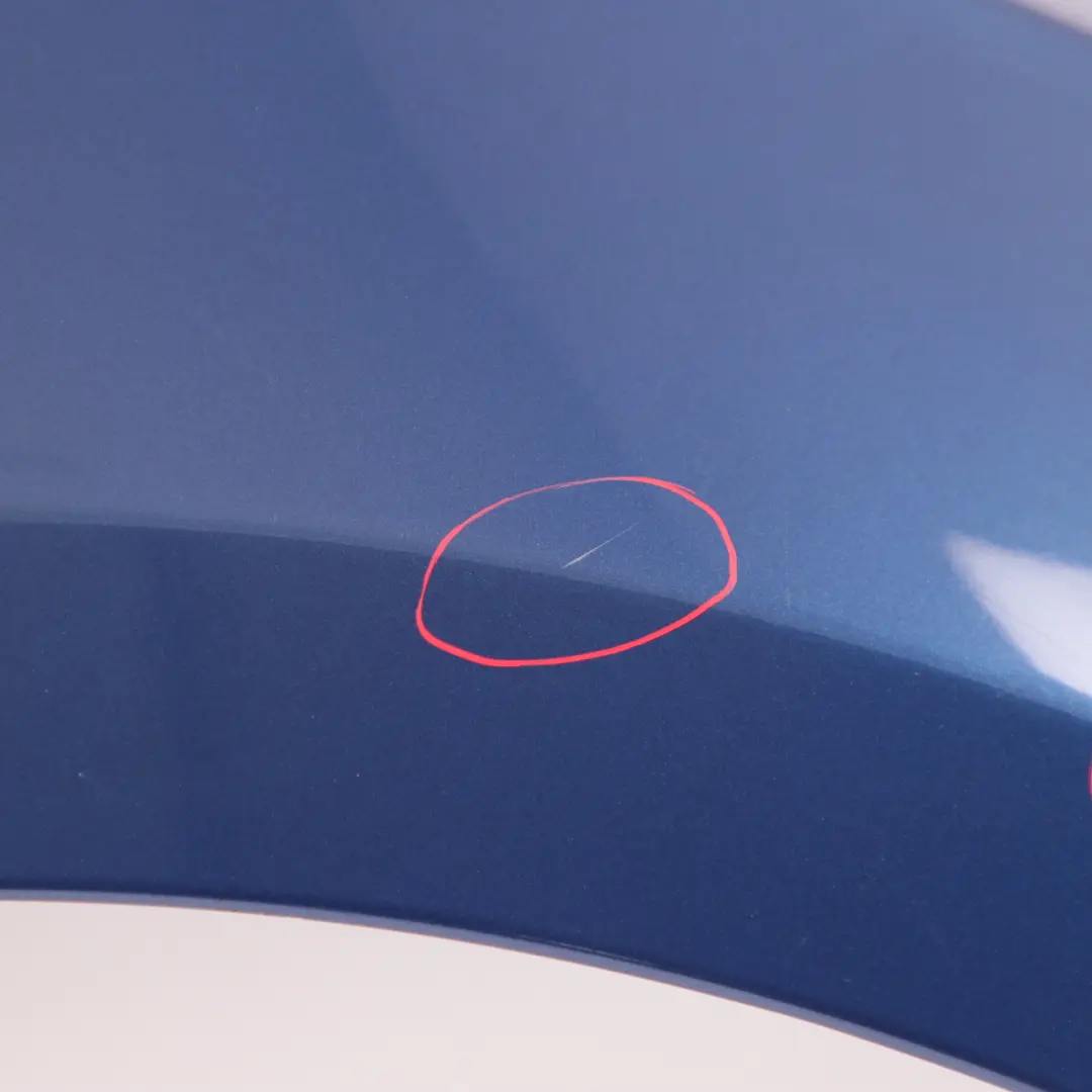 BMW E81 E87 Side Panel Fender Wing Front Right O/S Le Mans Blue Metallic - 381 - SKU 7133228-LMB3 - Part number 7133228