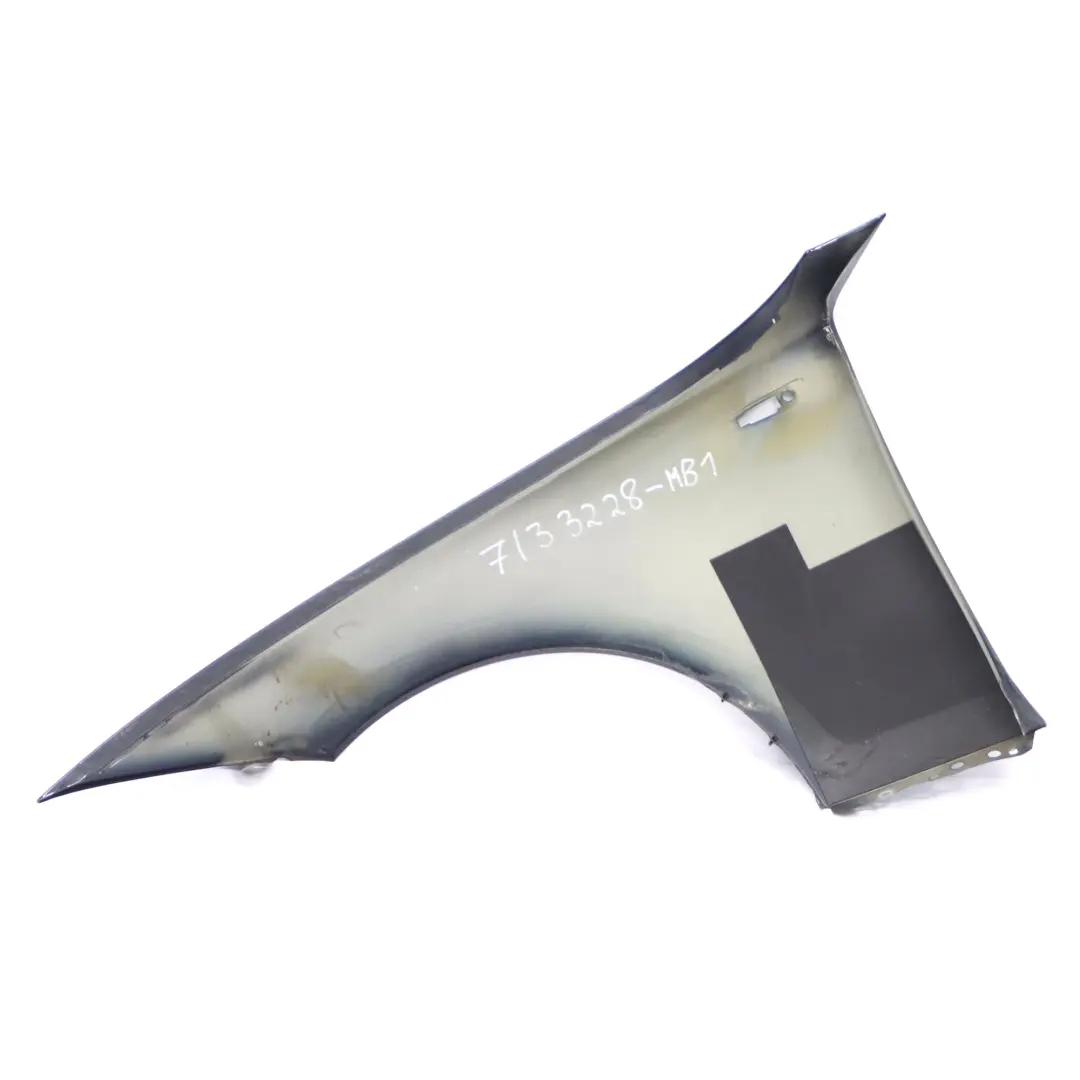 BMW E81 E87 Side Panel Front Right O/S Wing Panel Fender Monacoblau Blue - A35 - SKU 7133228-MB1 - Part number 7133228