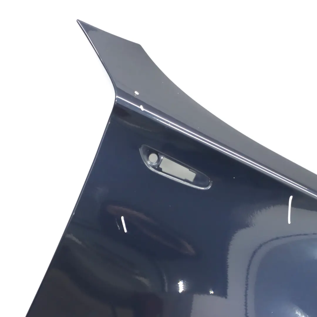 Side Panel Front Right O/S Wing Panel Fender Monacoblau Blue - A35 to BMW E81 E87 with Part number 7133228 BMW E81 E87 Side Panel Front Right O/S Wing Panel Fender Monacoblau Blue - A35 - SKU 7133228-MB1 - Part number 7133228