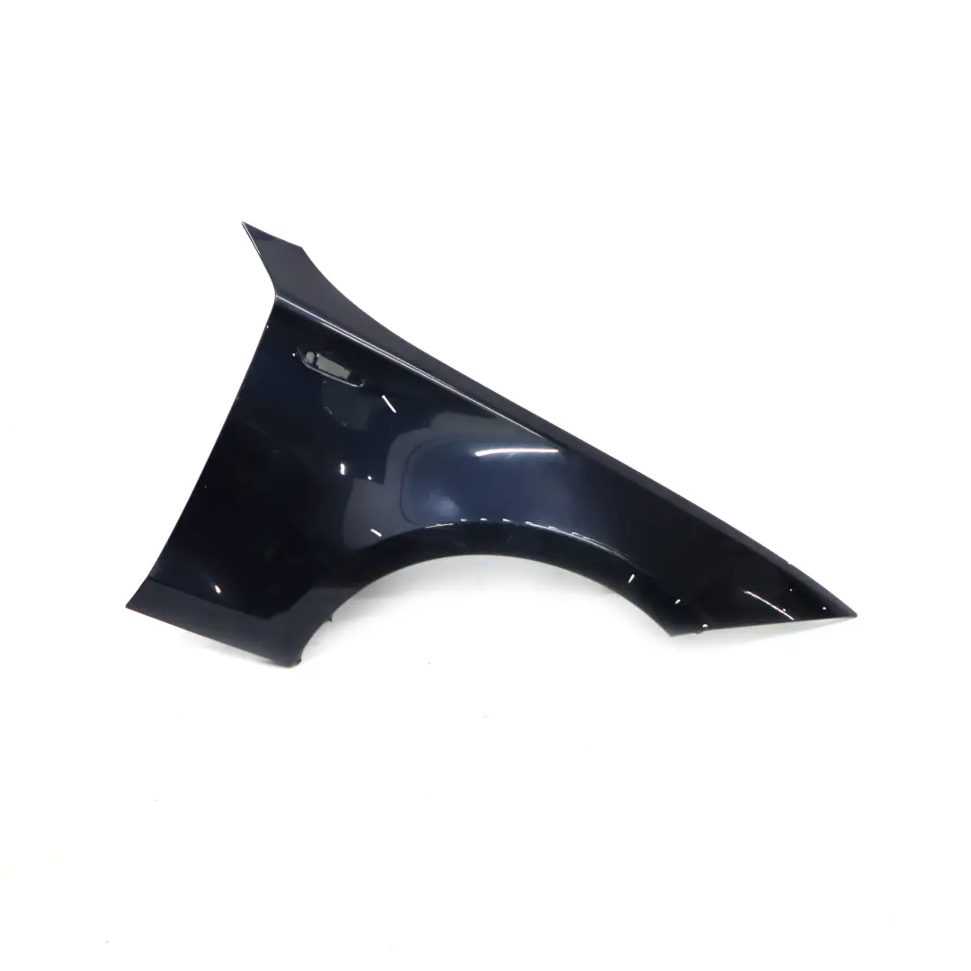 BMW E81 E87 Panel Lateral Delantero Derecho Guardabarros Monacoblau Azul - A35 - SKU 7133228-MB2 - Número de pieza 7133228