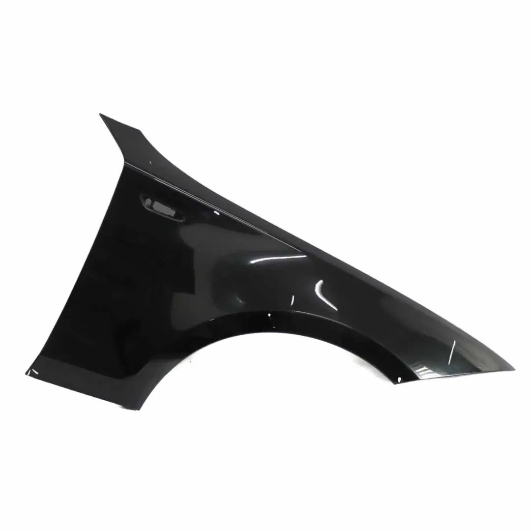 BMW E81 E87 Side Wing Panel Fender Front Right O/S Schwarz 2 Black - 668 - SKU 7133228-SCH1 - Part number 7133228