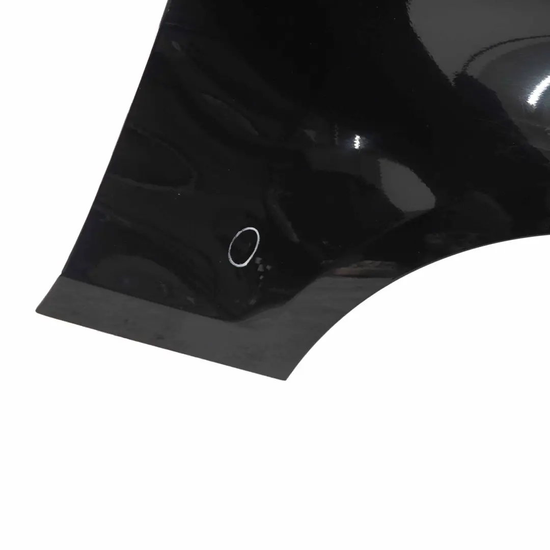 BMW E81 E87 Side Wing Panel Fender Front Right O/S Schwarz 2 Black - 668 - SKU 7133228-SCH2 - Part number 7133228
