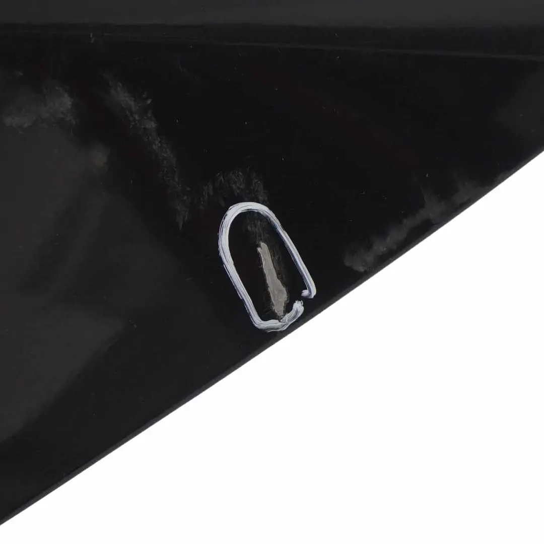 BMW E81 E87 Panel lateral guardabarros delantero derecho Schwarz 2 Negro - 668 - SKU 7133228-SCH2 - Número de pieza 7133228