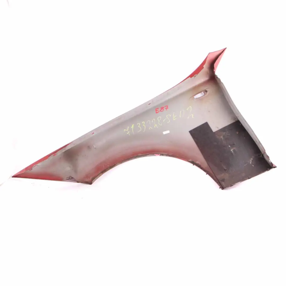 Side Panel Front Right O/S Wing Panel Fender Sedonarot Red - A79 to BMW E81 E87 with Part number 7133228 BMW E81 E87 Side Panel Front Right O/S Wing Panel Fender Sedonarot Red - A79 - SKU 7133228-SED2 - Part number 7133228