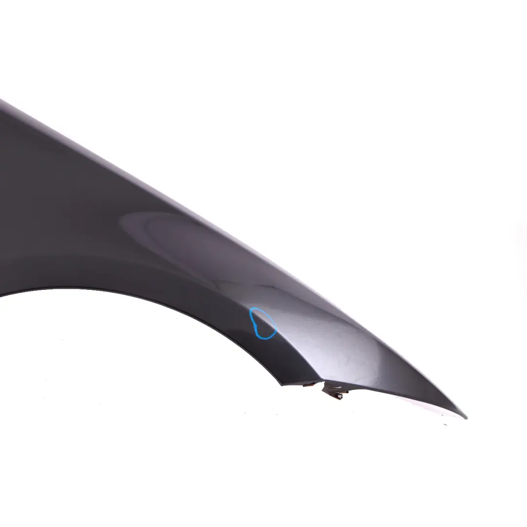 BMW 1 E81 E87 4 Side Panel Fender Wing Front Right O/S Sparkling Graphite - A22 - SKU 7133228-SG4 - Part number 7133228