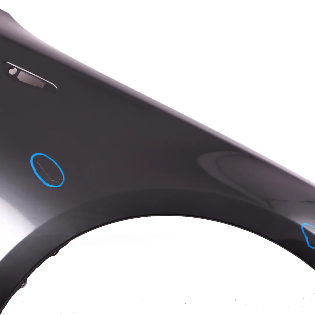 BMW 1 E81 E87 4 Side Panel Fender Wing Front Right O/S Sparkling Graphite - A22 - SKU 7133228-SG4 - Part number 7133228