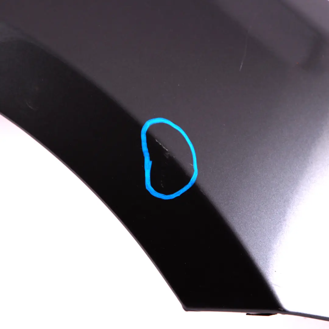 BMW 1 E81 E87 4 Side Panel Fender Wing Front Right O/S Sparkling Graphite - A22 - SKU 7133228-SG4 - Part number 7133228