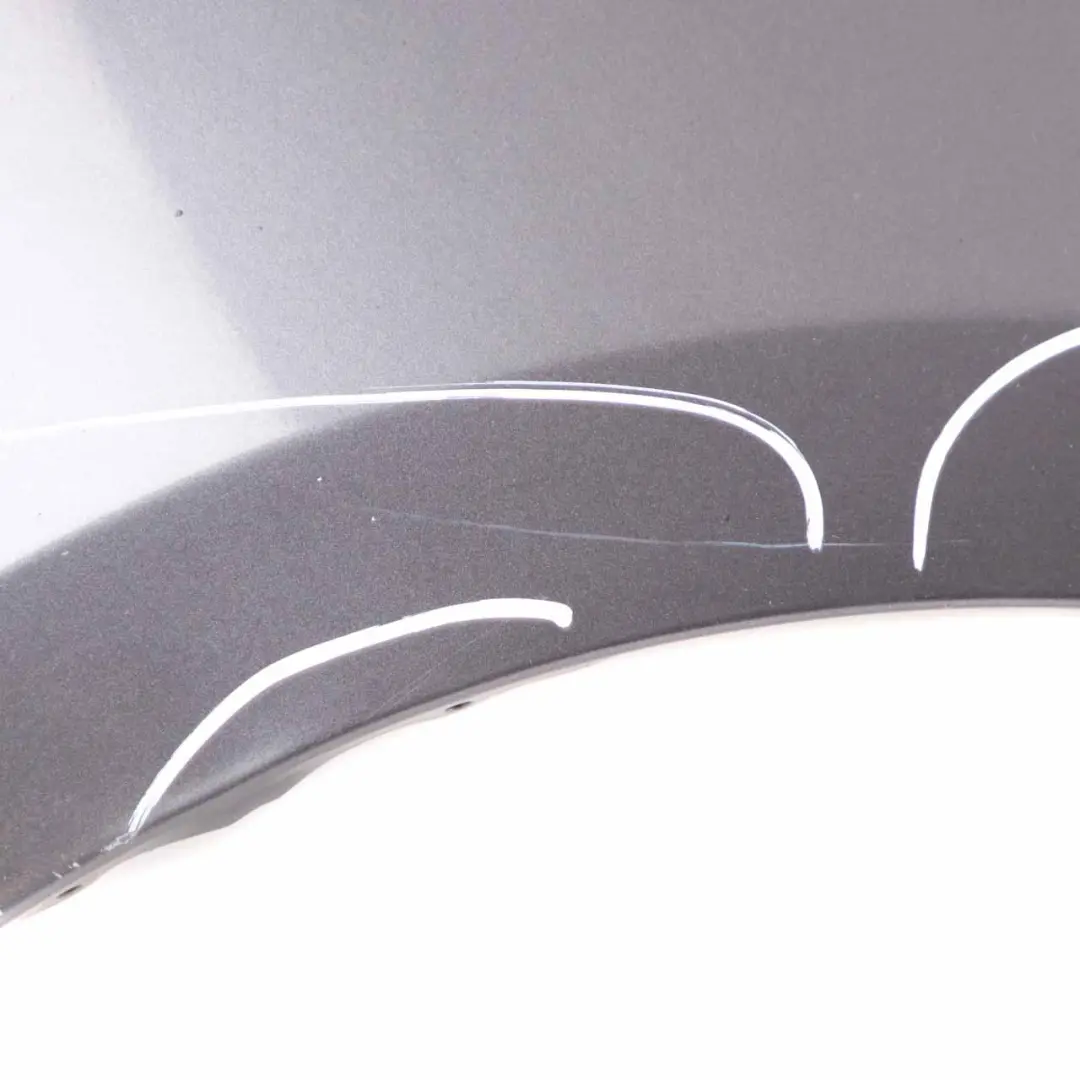BMW E81 E87 5 Side Panel Fender Wing Front Right O/S Sparkling Graphite - A22 - SKU 7133228-SG5 - Part number 7133228