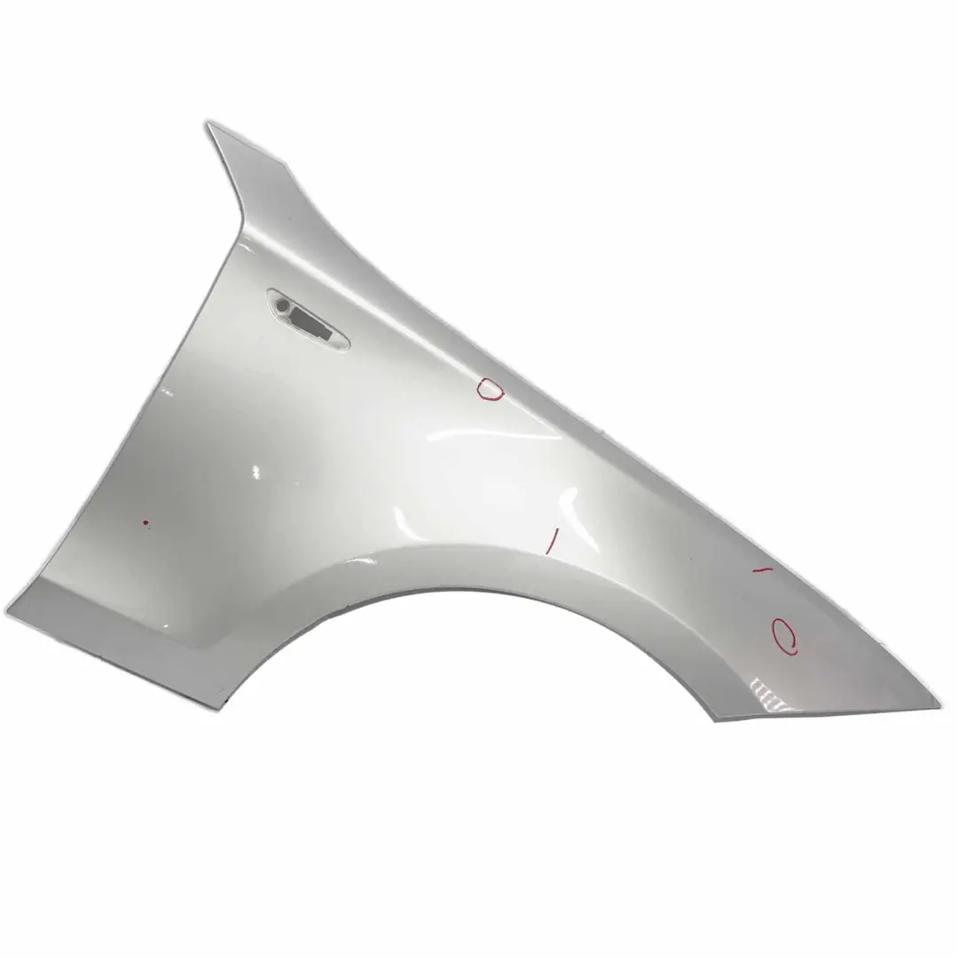 Side Panel Fender Wing Front Right O/S Titansilber Silver - 354 to BMW E81 E87 with Part number 7133228 BMW E81 E87 Side Panel Fender Wing Front Right O/S Titansilber Silver - 354 - SKU 7133228-TS4 - Part number 7133228