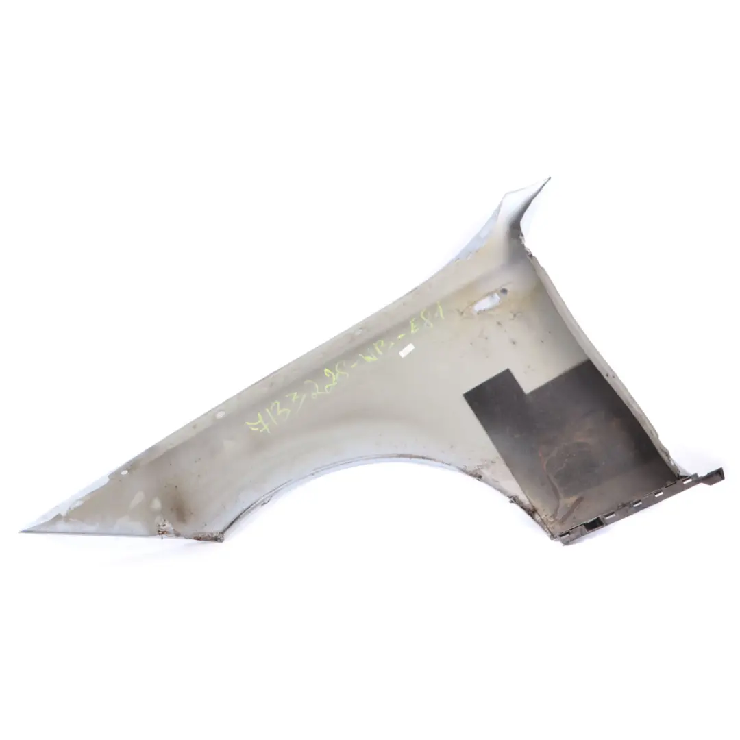 BMW E81 E87 Side Panel Fender Wing Front Right O/S Bluewater Blue - 896 - SKU 7133228-WB - Part number 7133228