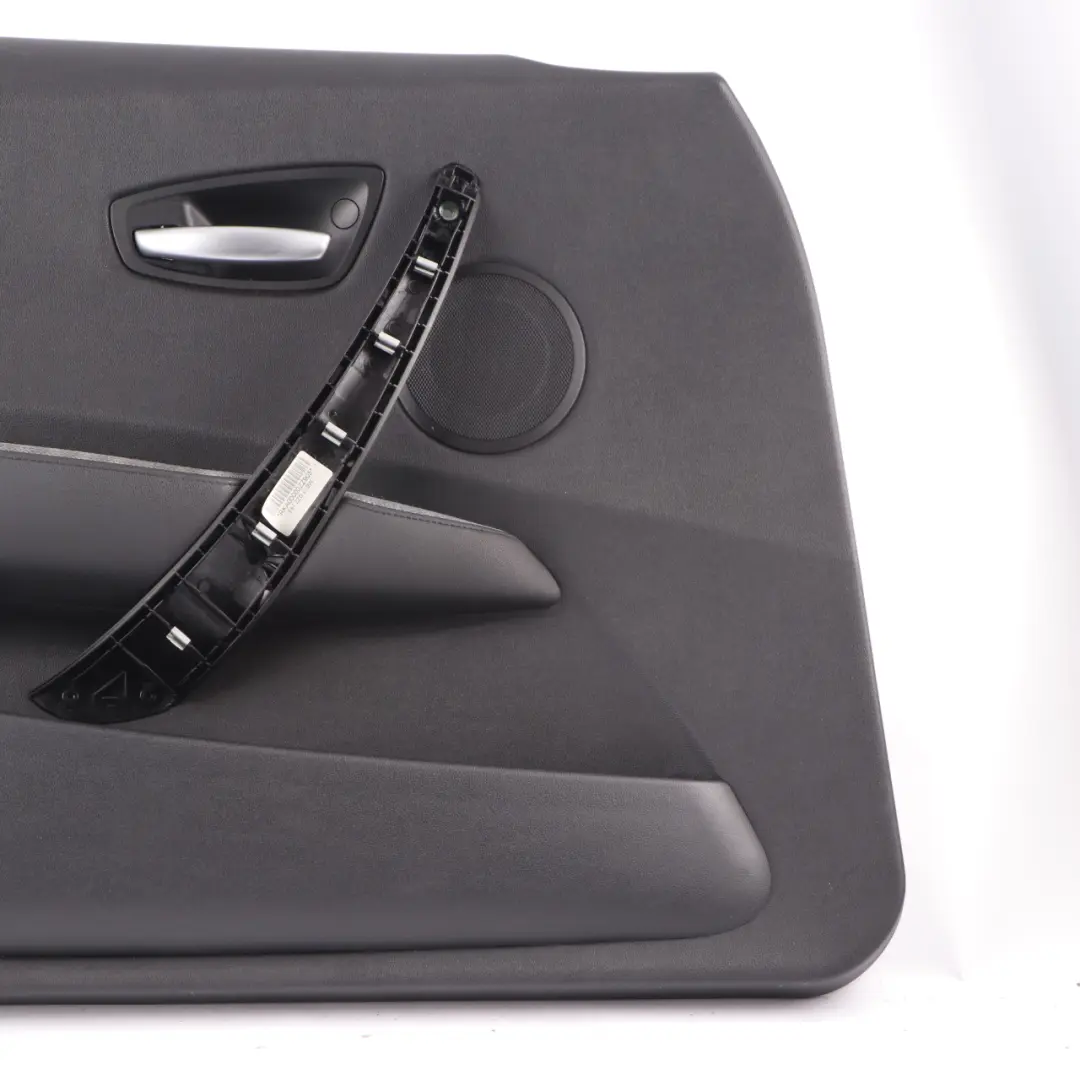 BMW E87 Door Card Front Left N/S Trim Panel Black Folienteil Black - SKU 7133299-3 - Part number 7133299