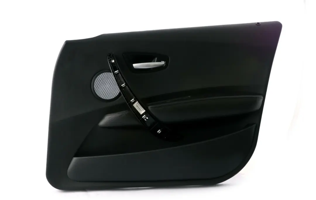 Panneau de Carte de Porte Avant Droite Cuir Folienteil Noir pour BMW E87 4 à propos du numéro de pièce 7133300 BMW E87 4 Panneau de Carte de Porte Avant Droite Cuir Folienteil Noir - SKU 7133300-4 - Numéro de pièce 7133300