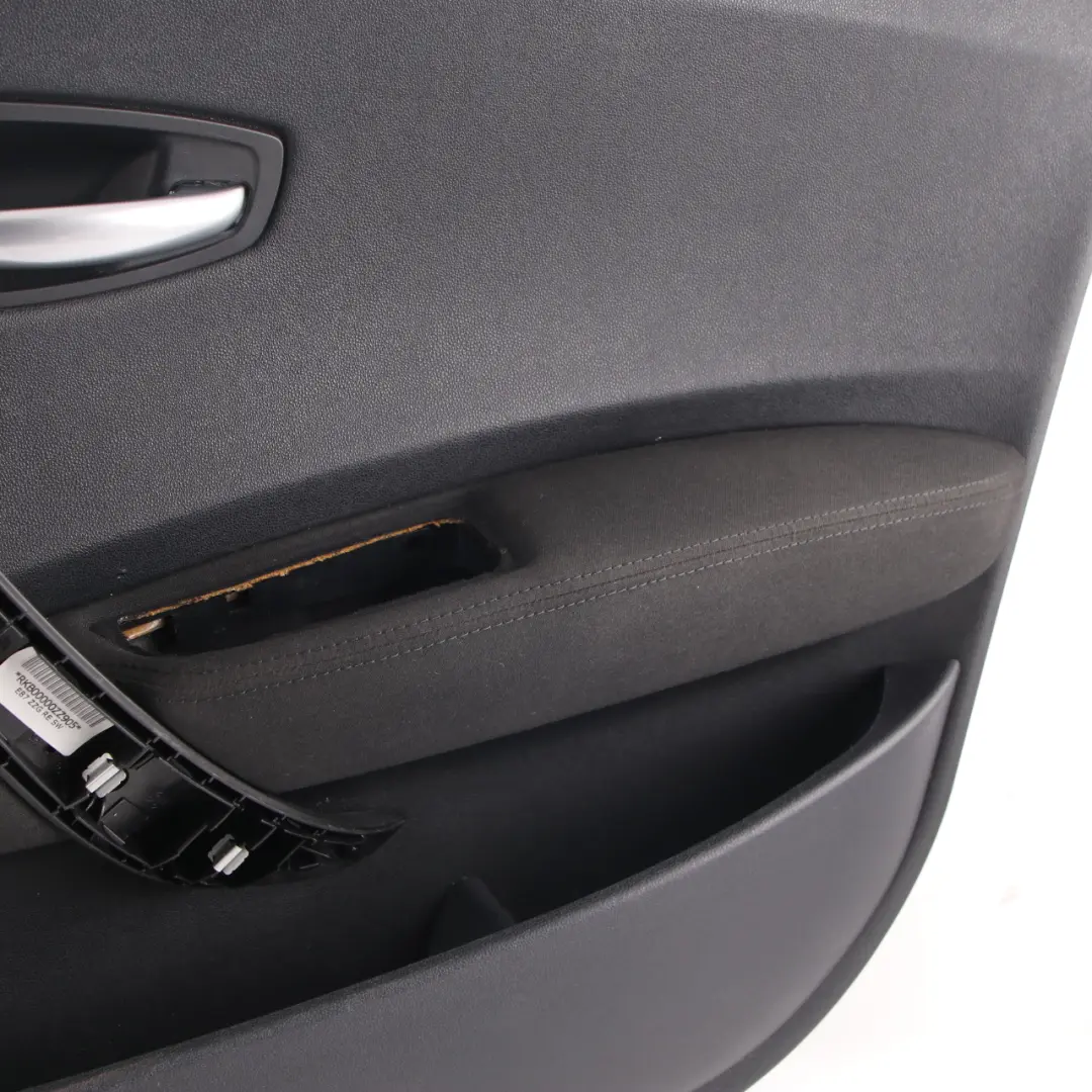BMW E87 Front Right O/S Interior Door Card Panel Trim Black Folienteil - SKU 7133300 - Part number 51417133300