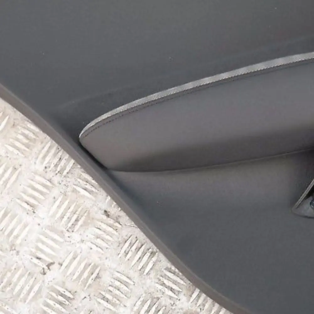 Left N/S Interior Door Card Panel Trim Black Grey Sporty to BMW 1 Series E87 Rear with Part number 7133351 BMW 1 Series E87 Rear Left N/S Interior Door Card Panel Trim Black Grey Sporty - SKU 7133351 - Part number 7133351