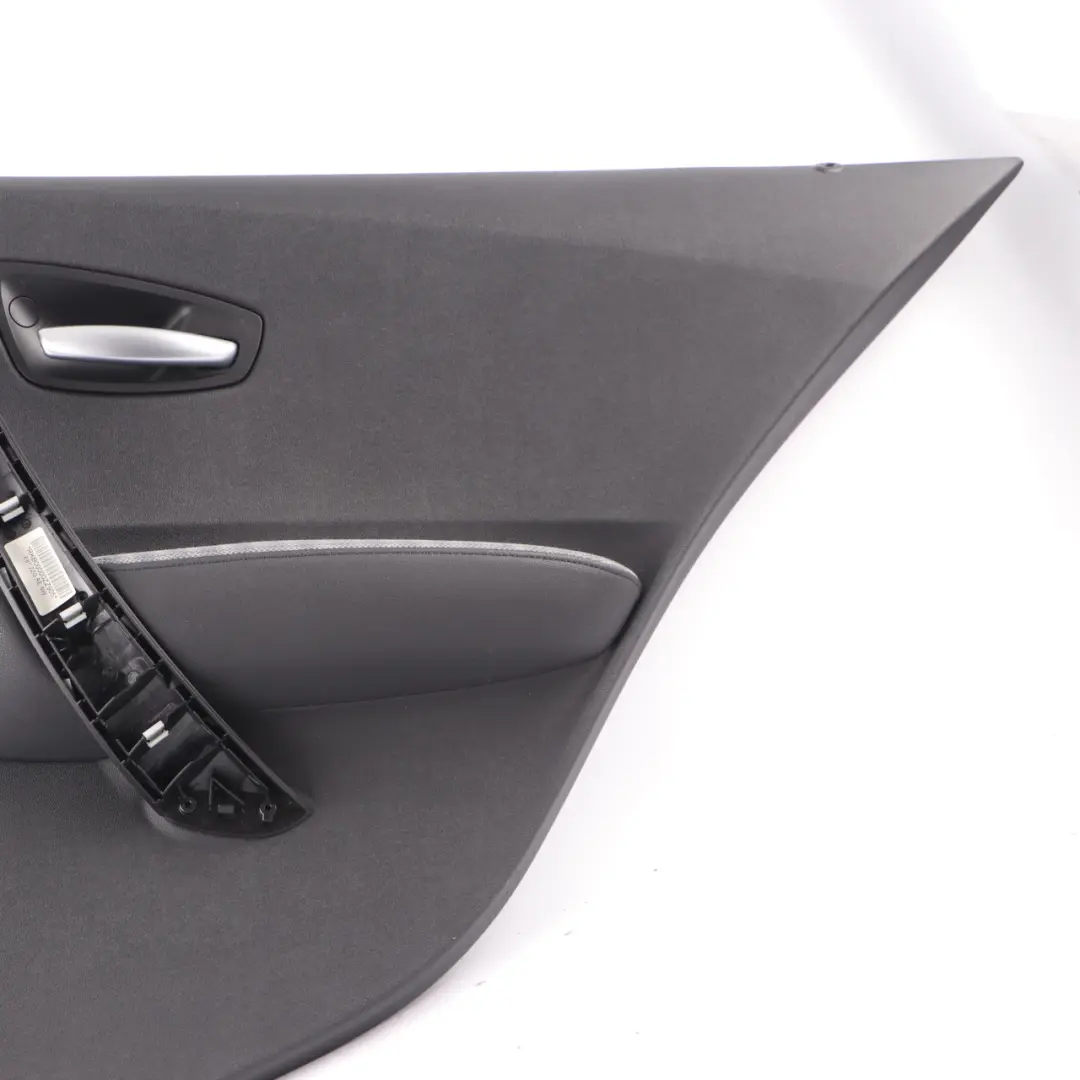 Door Card Rear Right O/S Trim Panel Black to BMW E87 with Part number 7133352 BMW E87 Door Card Rear Right O/S Trim Panel Black - SKU 7133352-4 - Part number 7133352