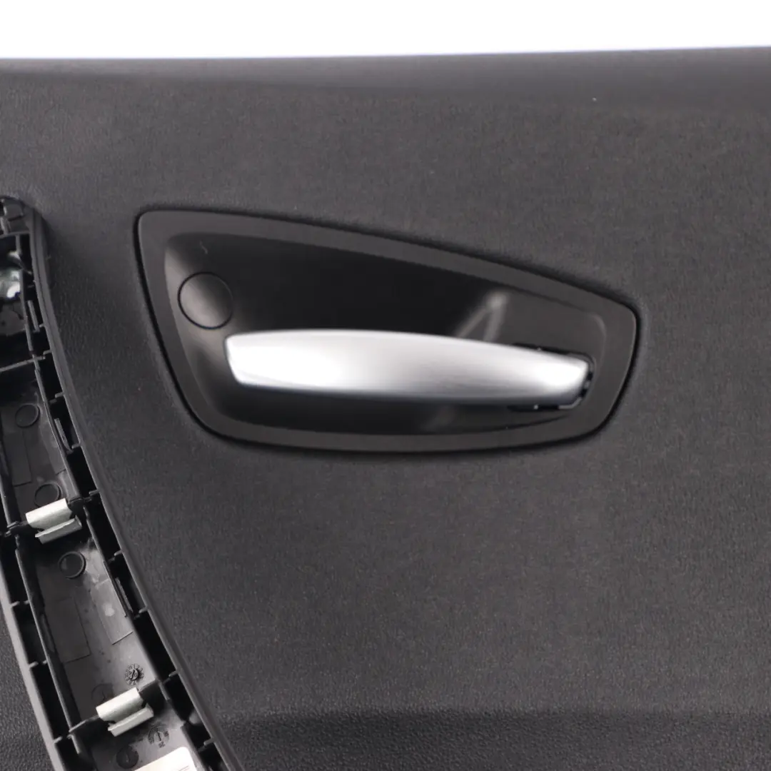 Door Card Rear Right O/S Trim Panel Black to BMW E87 with Part number 7133352 BMW E87 Door Card Rear Right O/S Trim Panel Black - SKU 7133352-4 - Part number 7133352