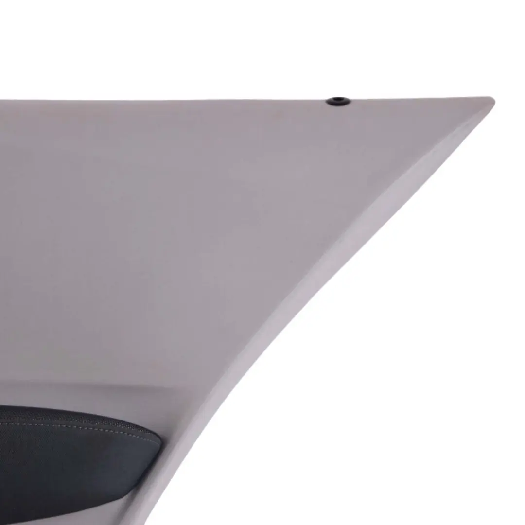 Right O/S Door Card Trim Panel Leather Alaskagrau Grey Network to BMW 1 E87 Rear with Part number 7133354 BMW 1 E87 Rear Right O/S Door Card Trim Panel Leather Alaskagrau Grey Network - SKU 7133354-3 - Part number 7133354