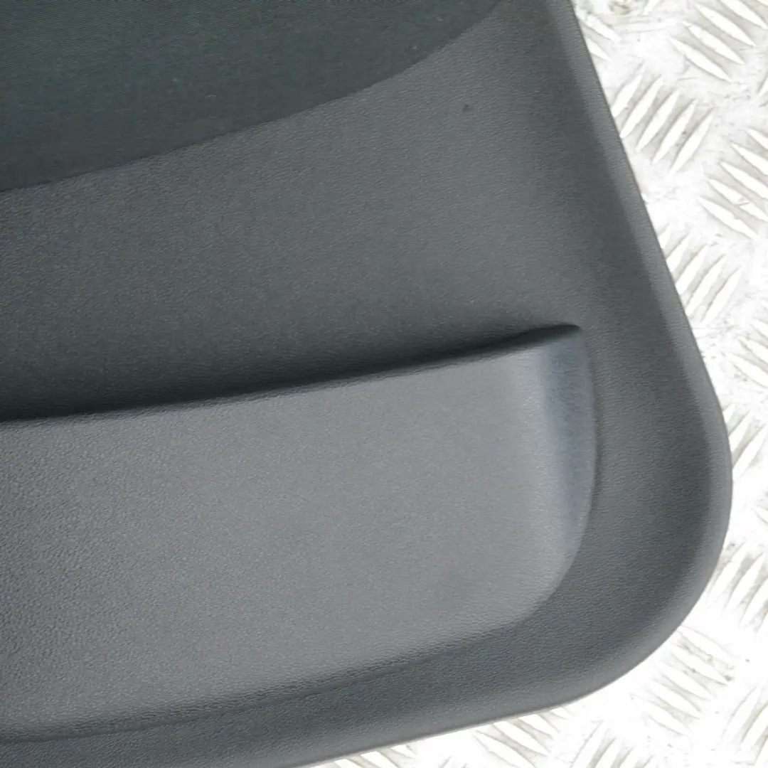 Left N/S Door Card Trim Panel Folienteil Schwarz Black to BMW 1 Series E87 Rear with Part number 7133359 BMW 1 Series E87 Rear Left N/S Door Card Trim Panel Folienteil Schwarz Black - SKU 7133359 - Part number 7133359
