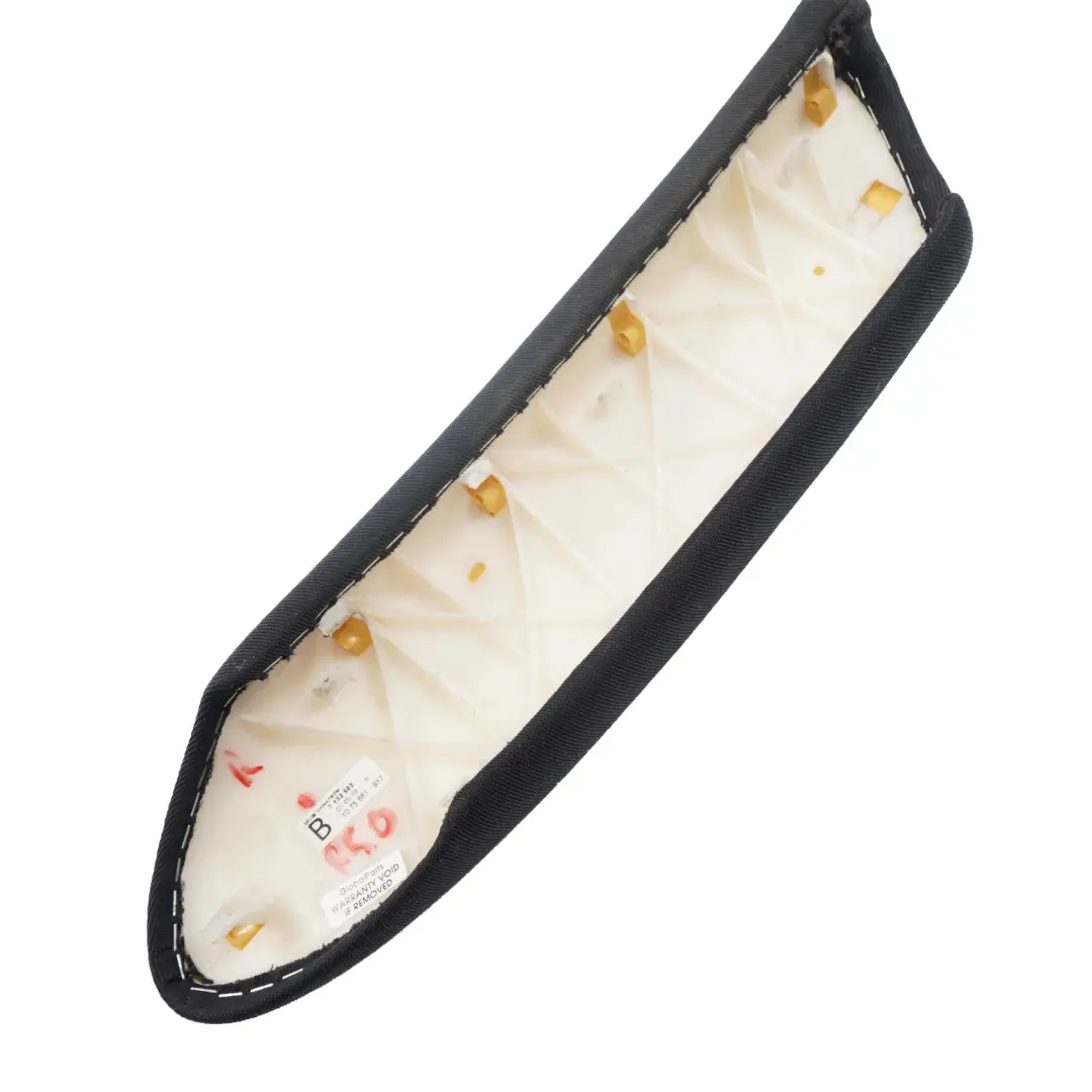 Reposabrazos Tapa de la puerta Panel Derecho Tela Negra para Mini R50 R52 con número de pieza 7133502 Mini R50 R52 Reposabrazos Tapa de la puerta Panel Derecho Tela Negra - SKU 7133502 - Número de pieza 7133502
