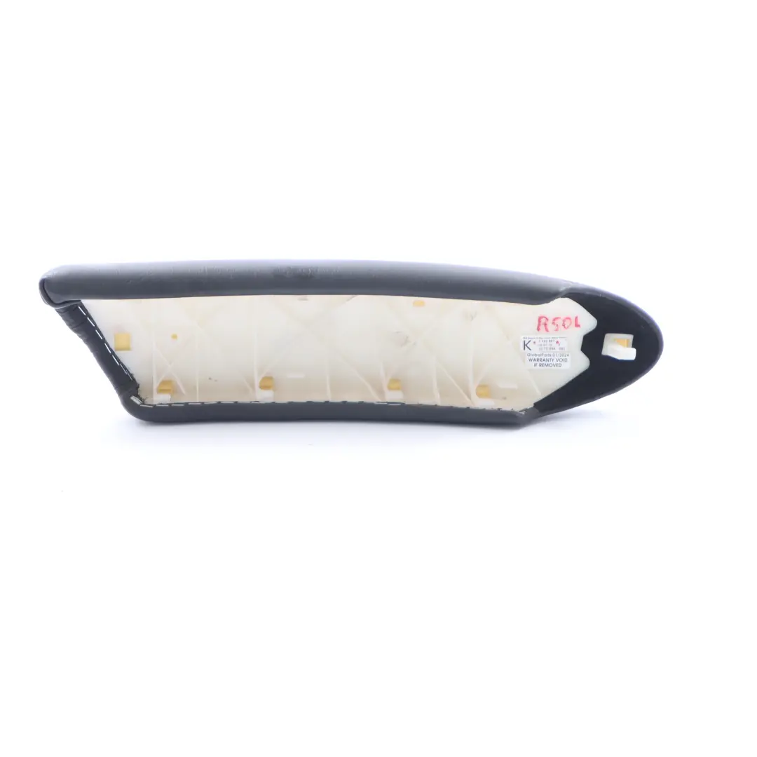 Mini R50 R53 Podłokietnik Boczka Drzwi Lewy Przód Skóra Czarna - SKU 7133507 - Numer Części 7133507