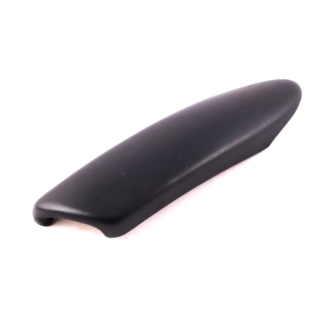 Apoyabrazos de cuero panel de la puerta derecha Gravity Blue para Mini R52 Cabrio con número de pieza 7133512 Mini R52 Cabrio Apoyabrazos de cuero panel de la puerta derecha Gravity Blue - SKU 7133512 - Número de pieza 7133512