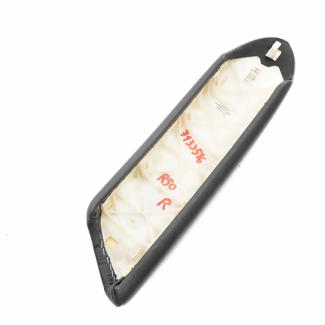 Door Armrest Mini R50 R52 R53 Vinyl Trim Right Panel O/S Panther Black to with Part number 7133516 Door Armrest Mini R50 R52 R53 Vinyl Trim Right Panel O/S Panther Black - SKU 7133516 - Part number 7133516