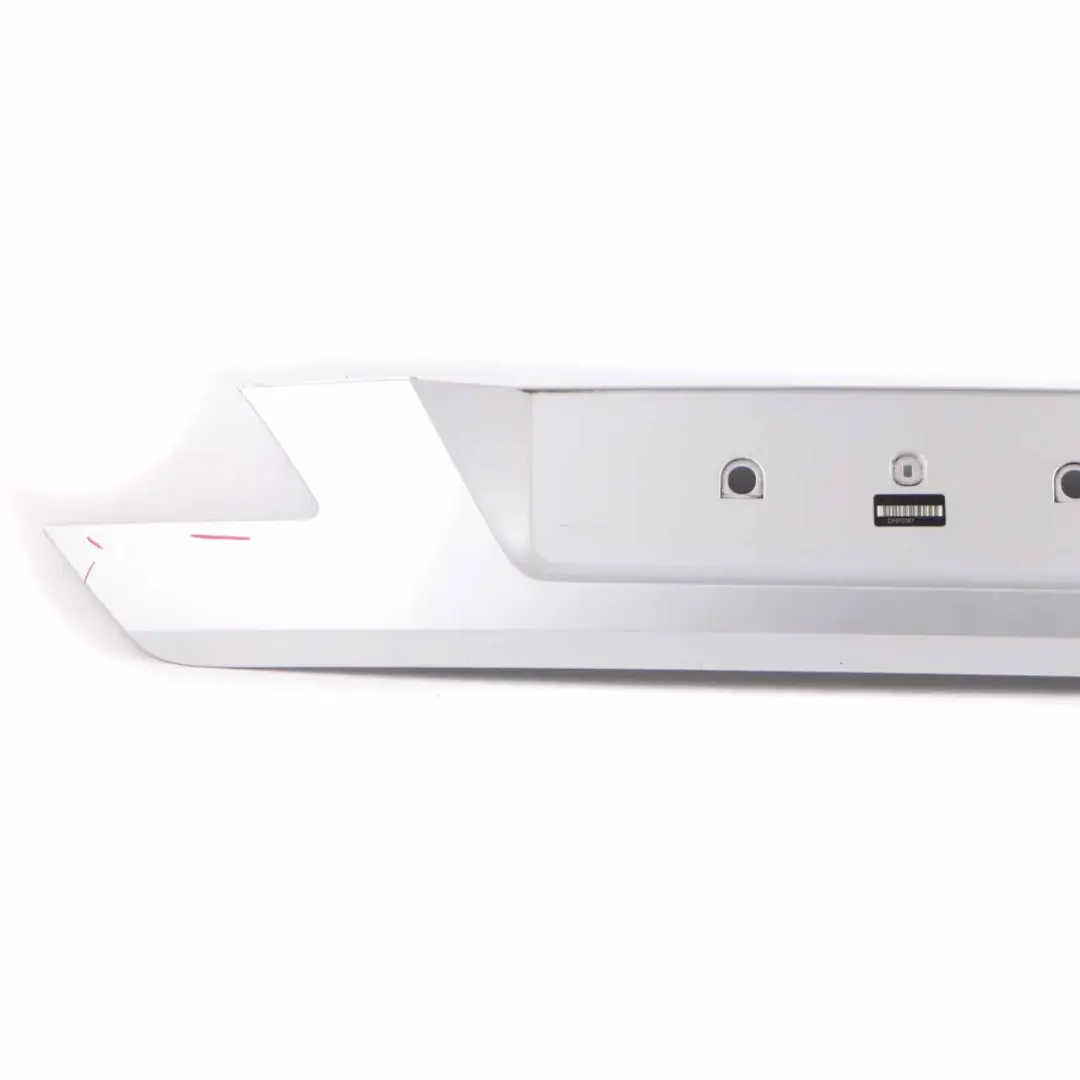 Boot Trunk Lid Finisher Trim Barberarot Titan Silver Metallic - 354 to BMW E65 E66 with Part number 7133637 BMW E65 E66 Boot Trunk Lid Finisher Trim Barberarot Titan Silver Metallic - 354 - SKU 7133637-TS - Part number 7133637