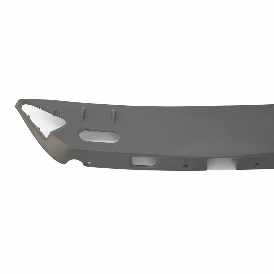 BMW 7 Series E65 Rear Boot Trunk Lid Lower Trim Panel Basaltgrau Hell Light Grey - SKU 7133650 - Part number 7133650