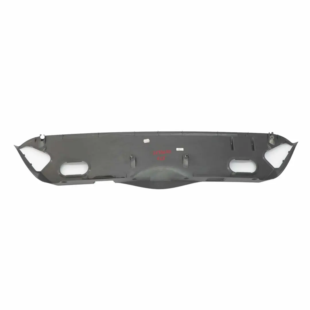 BMW 7 Series E65 Rear Boot Trunk Lid Lower Trim Panel Basaltgrau Hell Light Grey - SKU 7133650 - Part number 7133650