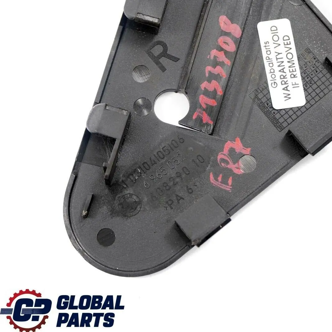 Trasera Derecha O / S Boot Trunk Seat-Back Clip Cubierta 6965052 para BMW E81 E87 E91 con número de pieza 7133708 BMW E81 E87 E91 Trasera Derecha O / S Boot Trunk Seat-Back Clip Cubierta 6965052 - SKU 7133708 - Número de pieza 7133708