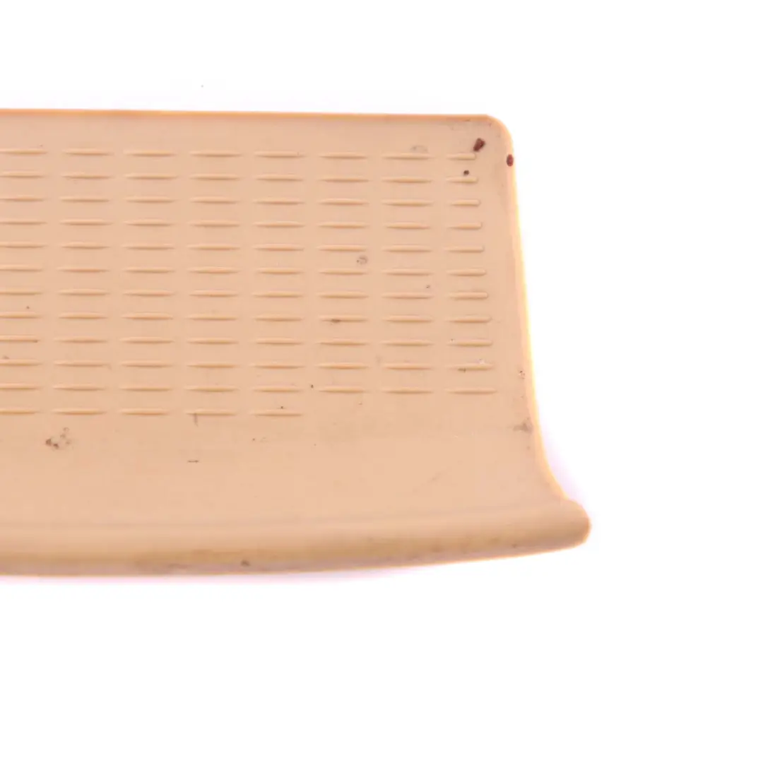 BMW 5 E60 E61 Mittelkonsole Gummi Ablagefach Einsatz Matte Beige - SKU 7133776 - Teilenummer 7133776