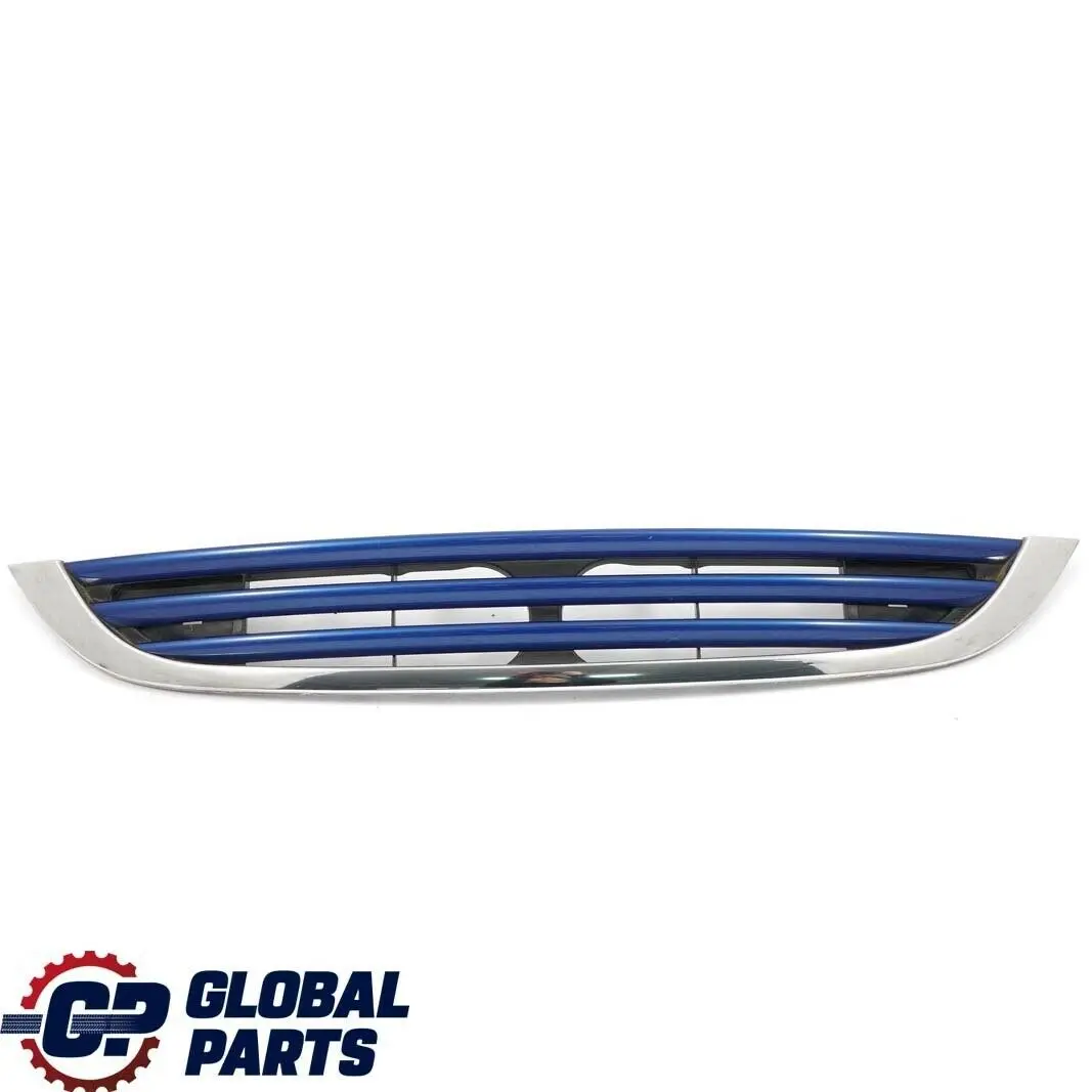 Front Bumper Chrome Grill Gille Bonnet Hyper Blue to BMW Mini Cooper R50 R52 with Part number 7133847 BMW Mini Cooper R50 R52 Front Bumper Chrome Grill Gille Bonnet Hyper Blue - SKU 7133847-HYP - Part number 7133847