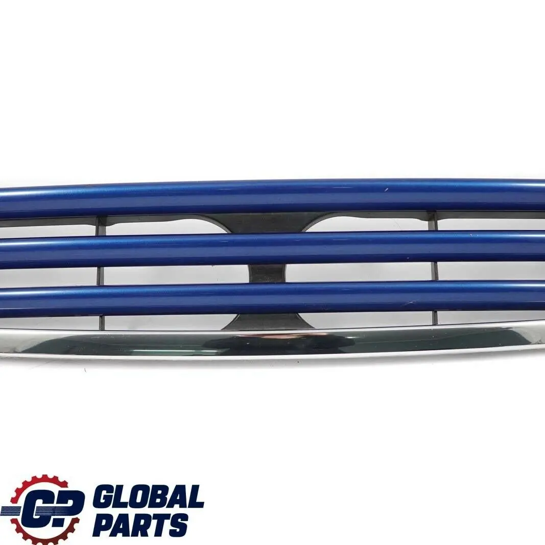 Front Bumper Chrome Grill Gille Bonnet Hyper Blue to BMW Mini Cooper R50 R52 with Part number 7133847 BMW Mini Cooper R50 R52 Front Bumper Chrome Grill Gille Bonnet Hyper Blue - SKU 7133847-HYP - Part number 7133847