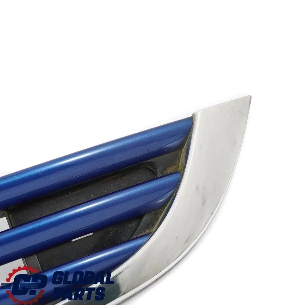 Front Bumper Chrome Grill Gille Bonnet Hyper Blue BMW Mini Cooper R50 R52 - SKU 7133847-HYP - Part number 7133847