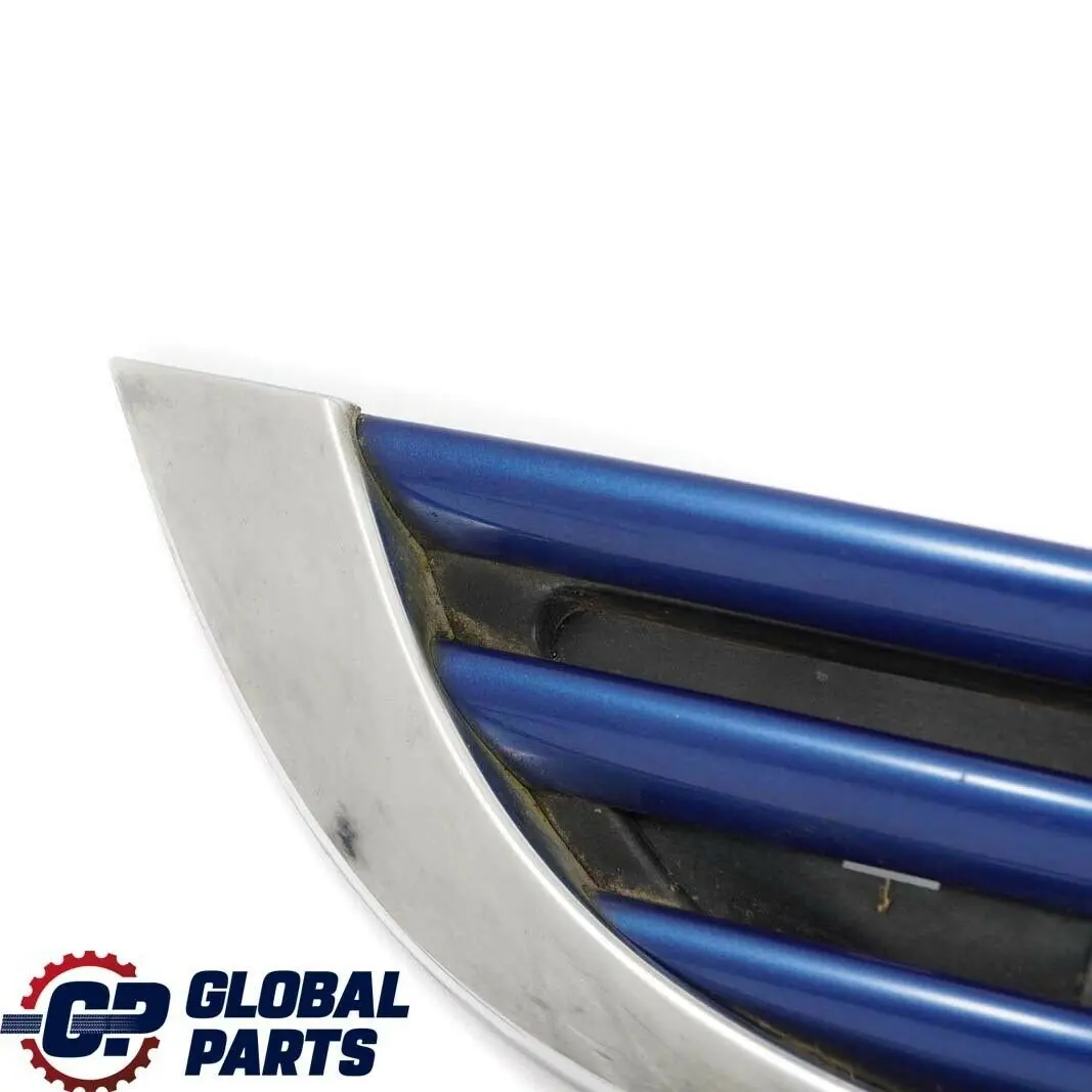 Front Bumper Chrome Grill Gille Bonnet Hyper Blue BMW Mini Cooper R50 R52 - SKU 7133847-HYP - Part number 7133847