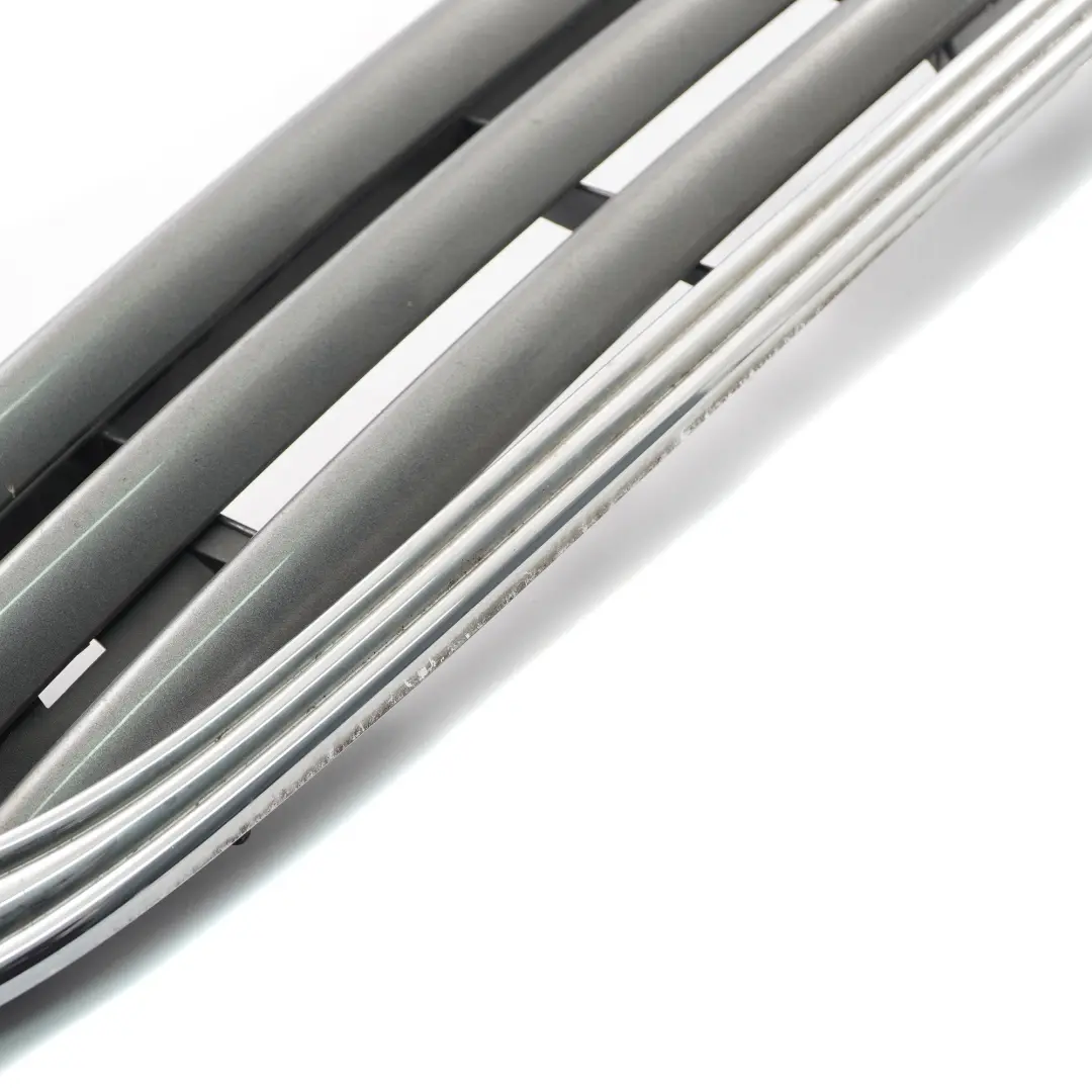 Front Bumper Chrome Grill Gille Bonnet Dark Silver to Mini Cooper R50 R52 with Part number 7133847 Mini Cooper R50 R52 Front Bumper Chrome Grill Gille Bonnet Dark Silver - SKU 7133847-DS1 - Part number 7133847