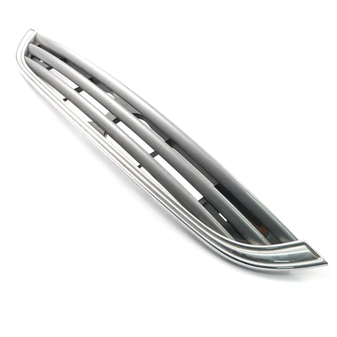 Mini Cooper R50 R52 Paraurti Anteriore Chrome Grill Gille Bonnet Argento Scuro - SKU 7133847-DS1 - Numero di parte 7133847