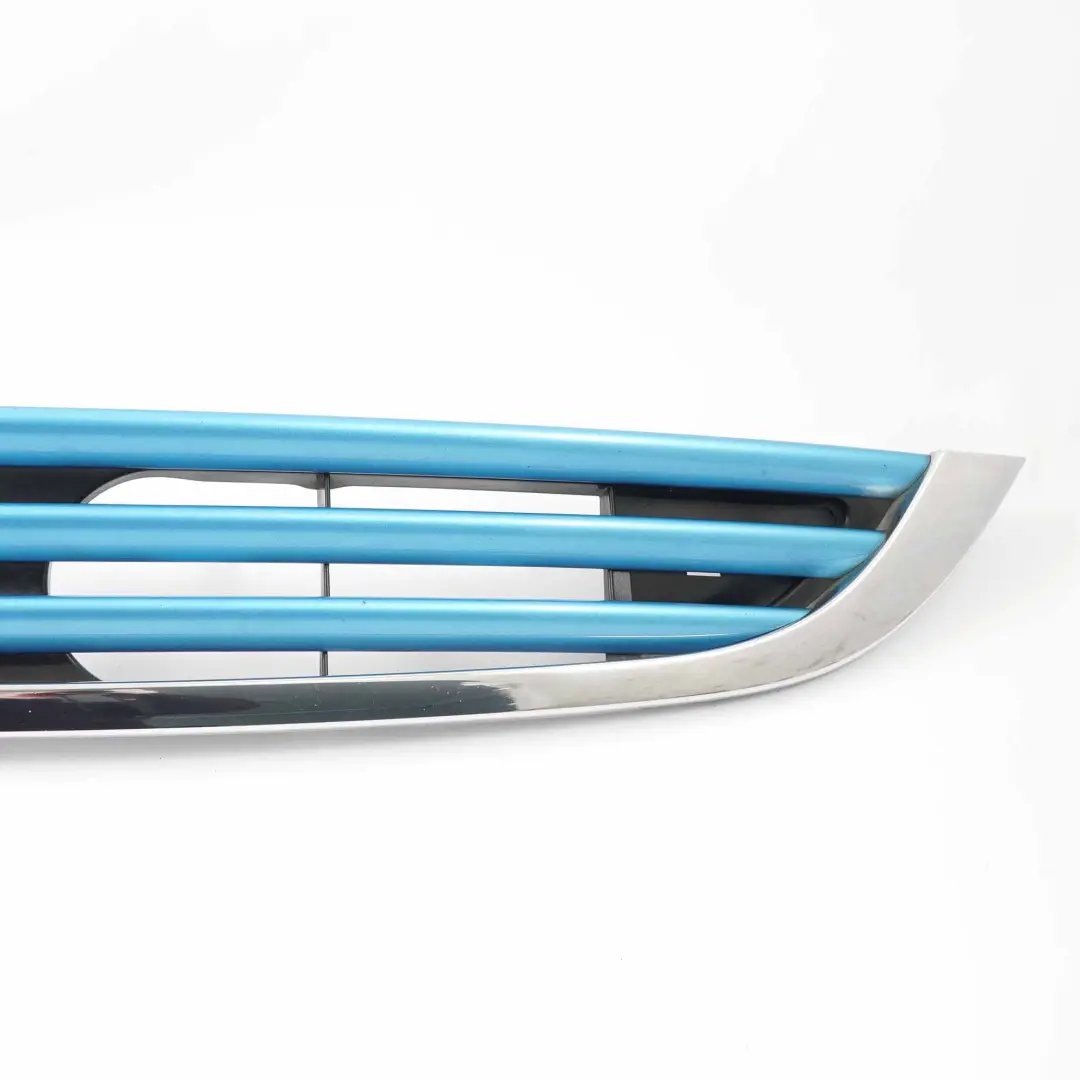 Mini Cooper R50 R52 Front Bonnet Bumper Chrome Gille Cover Electric Blue 870 - SKU 7133847-ELB1 - Part number 7133847
