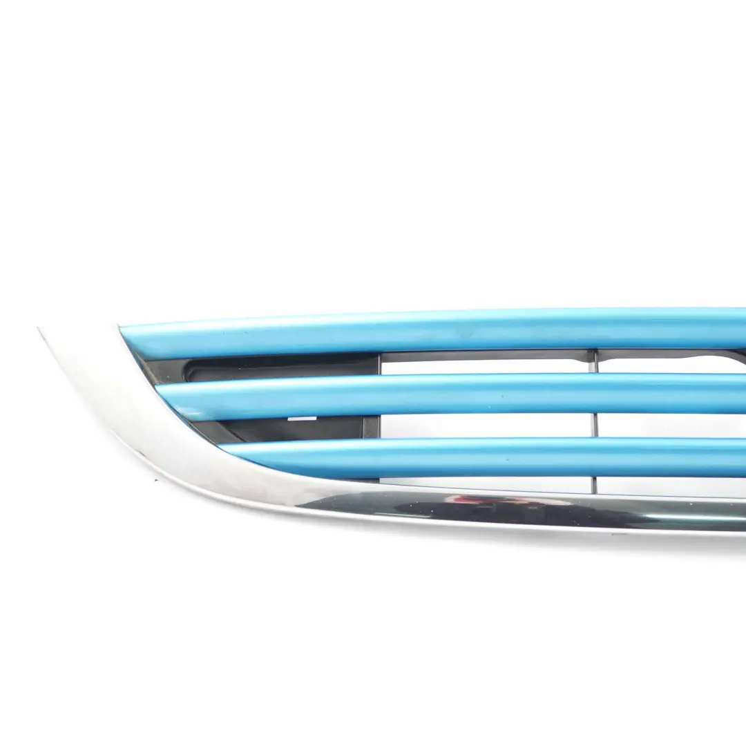 Mini Cooper R50 R52 Front Bonnet Bumper Chrome Gille Cover Electric Blue 870 - SKU 7133847-ELB1 - Part number 7133847