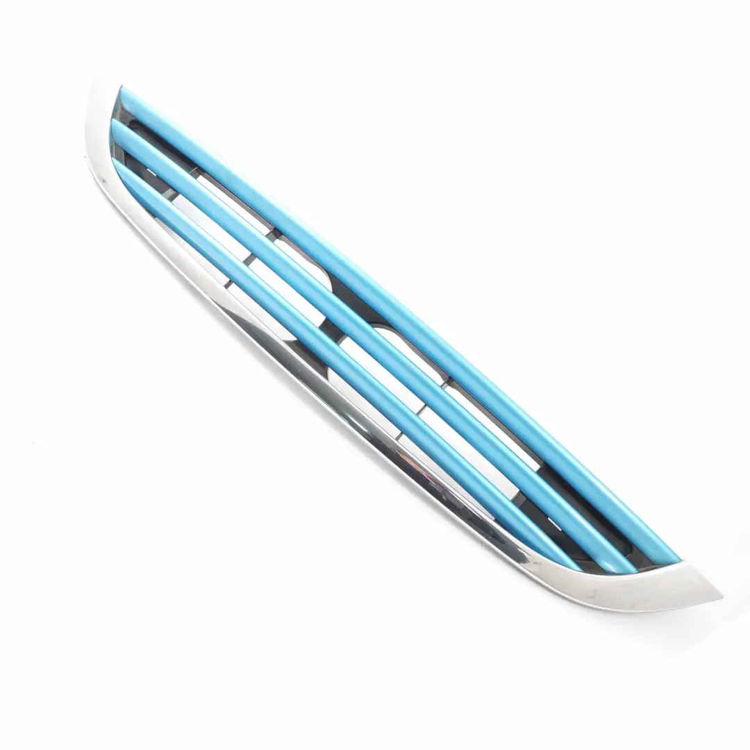 Mini Cooper R50 R52 Front Bonnet Bumper Chrome Gille Cover Electric Blue 870 - SKU 7133847-ELB1 - Part number 7133847
