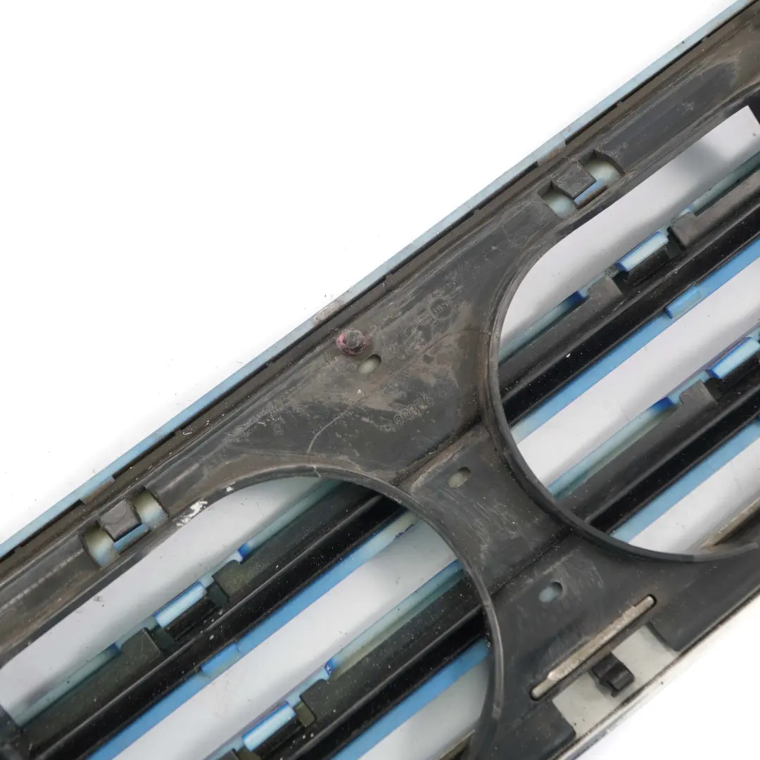 Front Bumper Chrome Grill Gille Bonnet Hyper Blue to Mini Cooper R50 R52 with Part number 7133847 Mini Cooper R50 R52 Front Bumper Chrome Grill Gille Bonnet Hyper Blue - SKU 7133847-HYB - Part number 7133847