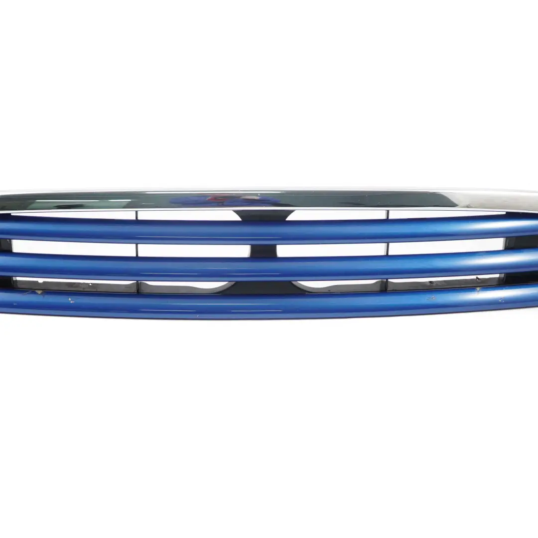 Griglia Cromata Paraurti Anteriore Hyper Blue per Mini Cooper R50 R52 con numero di parte 7133847 Mini Cooper R50 R52 Griglia Cromata Paraurti Anteriore Hyper Blue - SKU 7133847-HYB - Numero di parte 7133847