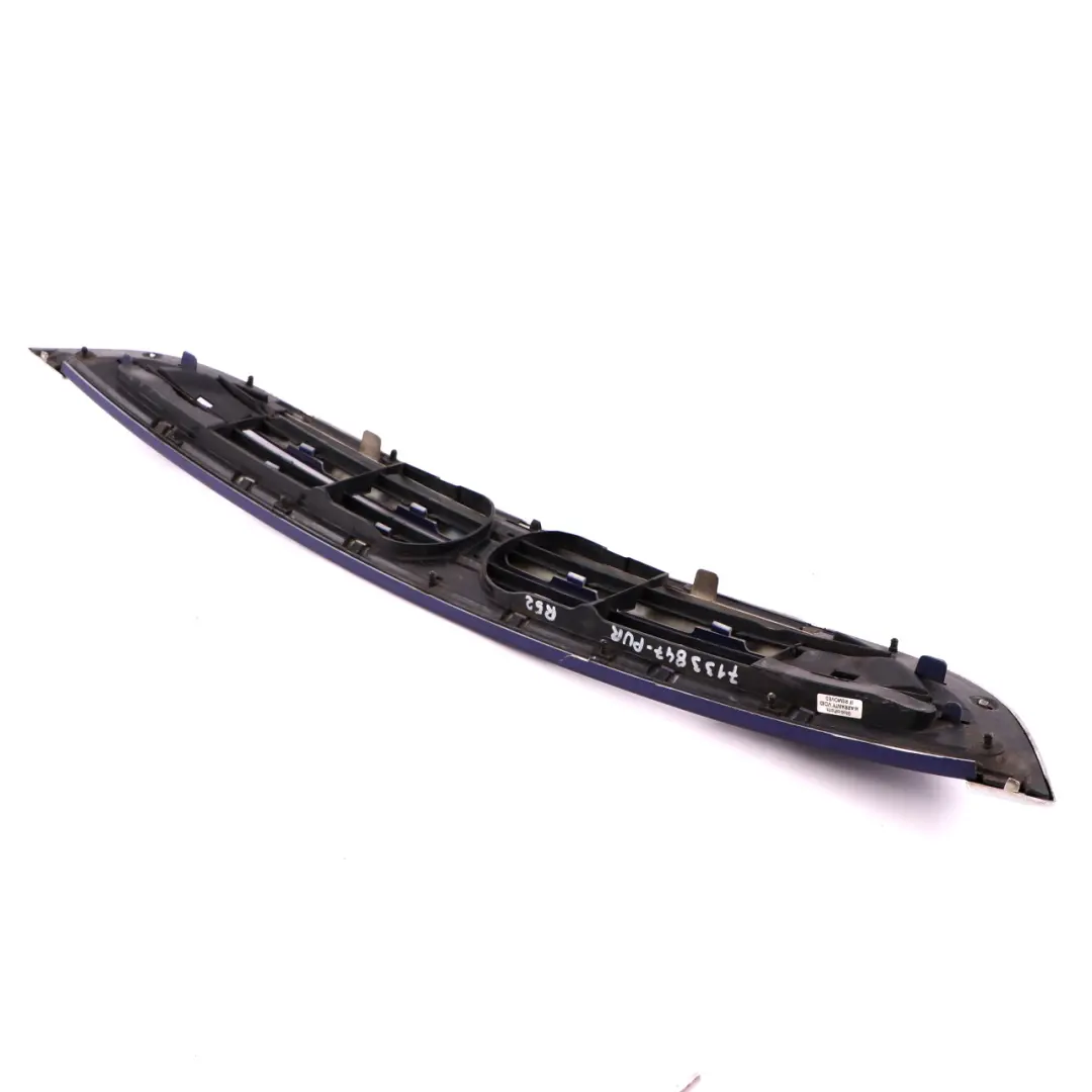 Front Bumper Chrome Grill Gille Bonnet Black-eye Purple Metallic to Mini R50 R52 with Part number 7133847 Mini R50 R52 Front Bumper Chrome Grill Gille Bonnet Black-eye Purple Metallic - SKU 7133847-PUR - Part number 7133847