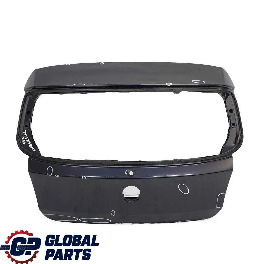 *BMW 1 Reihe E81 E87 Heckklappe Kofferaumklappe Monacoblau Blau Metallic - A35