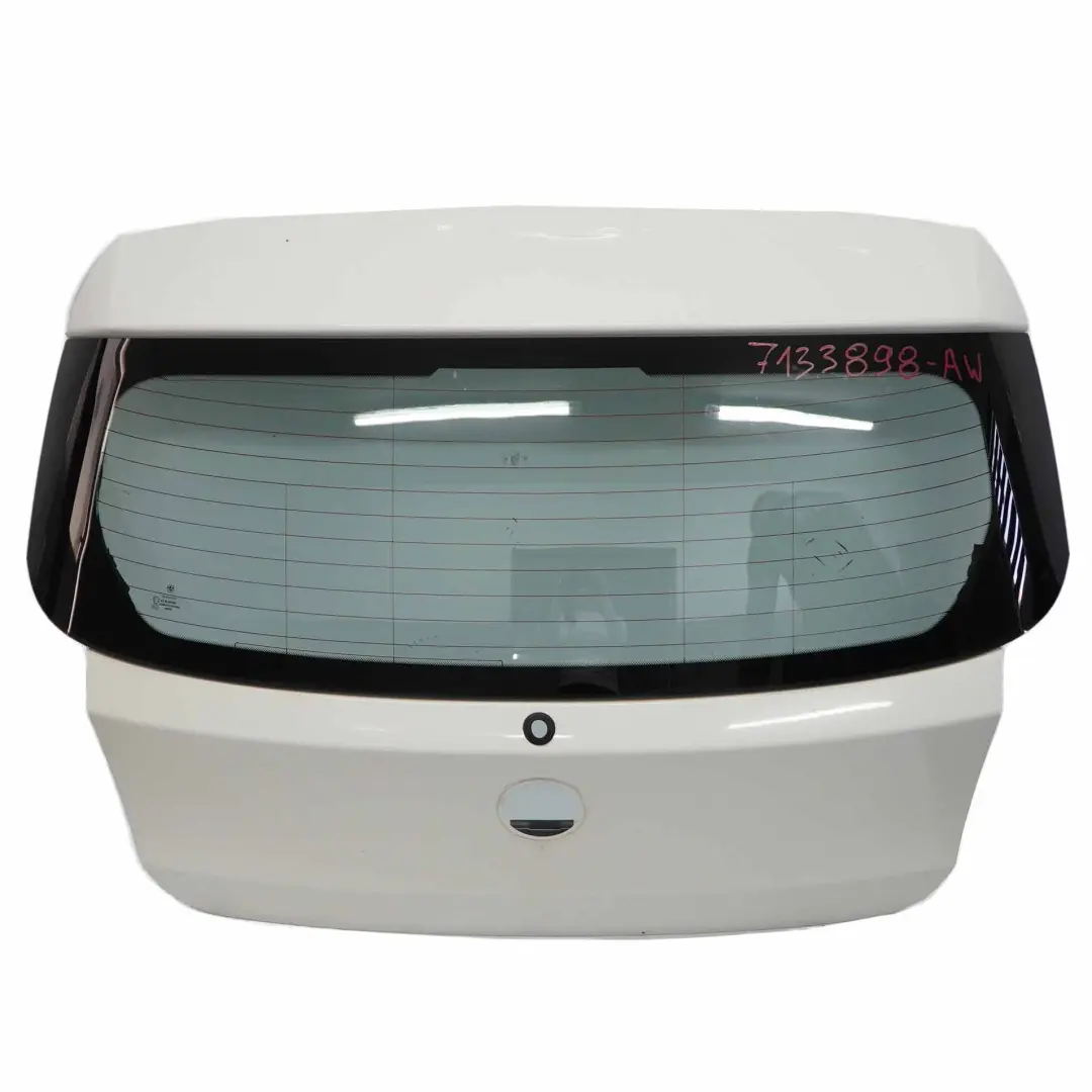 Boot Trunk Lid Tailgate Boot Lid Alpinweiss 3 Alpine White - 300 to BMW E81 E87 with Part number 7133898 BMW E81 E87 Boot Trunk Lid Tailgate Boot Lid Alpinweiss 3 Alpine White - 300 - SKU 7133898-AW - Part number 7133898