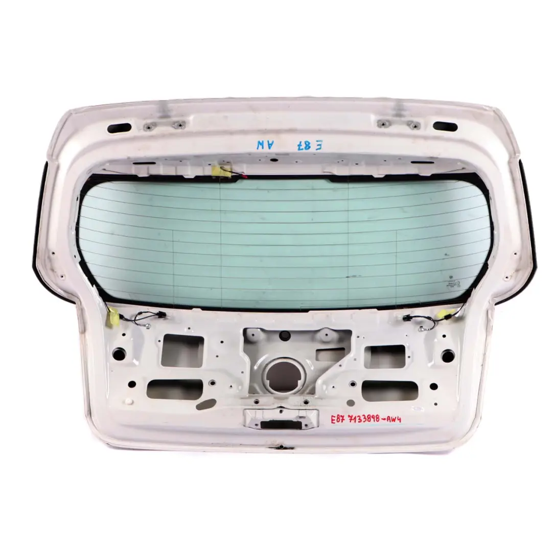 BMW 1 E81 E87 4 Trunk Lid Tailgate Boot Lid Alpinweiss White 3 - 300 - SKU 7133898-AW4 - Part number 7133898