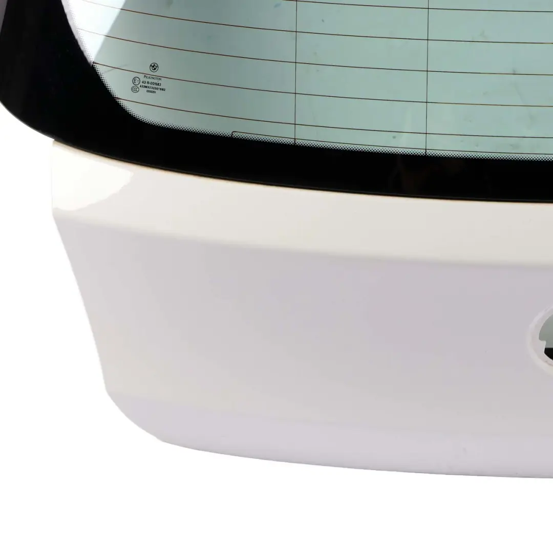 Trunk Lid Tailgate Boot Lid Alpinweiss White 3 - 300 to BMW 1 E81 E87 4 with Part number 7133898 BMW 1 E81 E87 4 Trunk Lid Tailgate Boot Lid Alpinweiss White 3 - 300 - SKU 7133898-AW4 - Part number 7133898