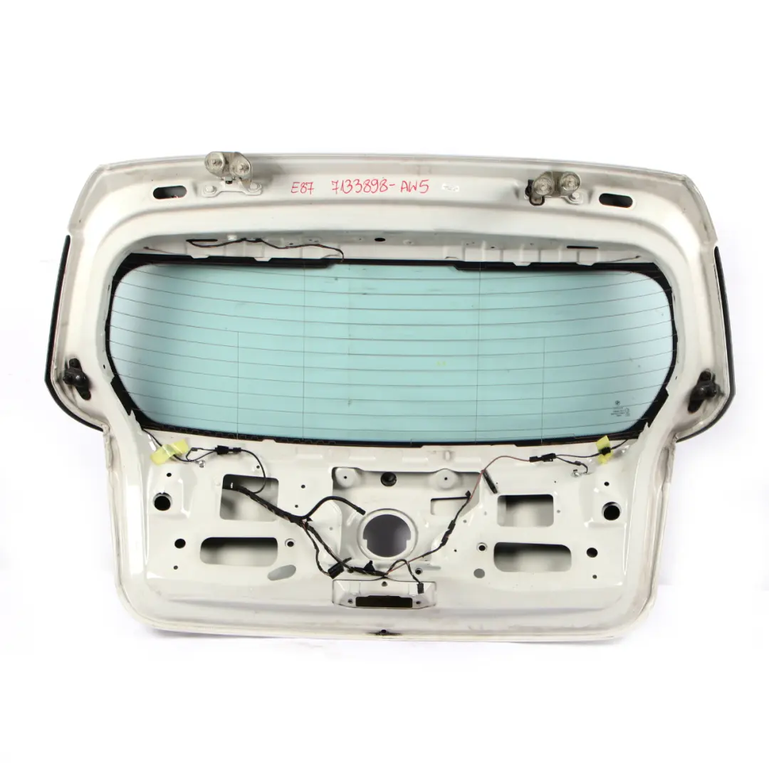 Trunk Lid Tailgate Boot Lid Alpinweiss White 3 - 300 to BMW 1 E81 E87 5 with Part number 7133898 BMW 1 E81 E87 5 Trunk Lid Tailgate Boot Lid Alpinweiss White 3 - 300 - SKU 7133898-AW5 - Part number 7133898